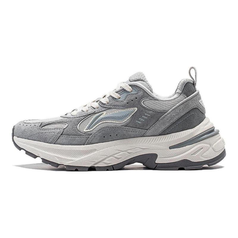 Li-Ning Beichen Women Low Top Casual Shoes Gray AGCT426-2 37