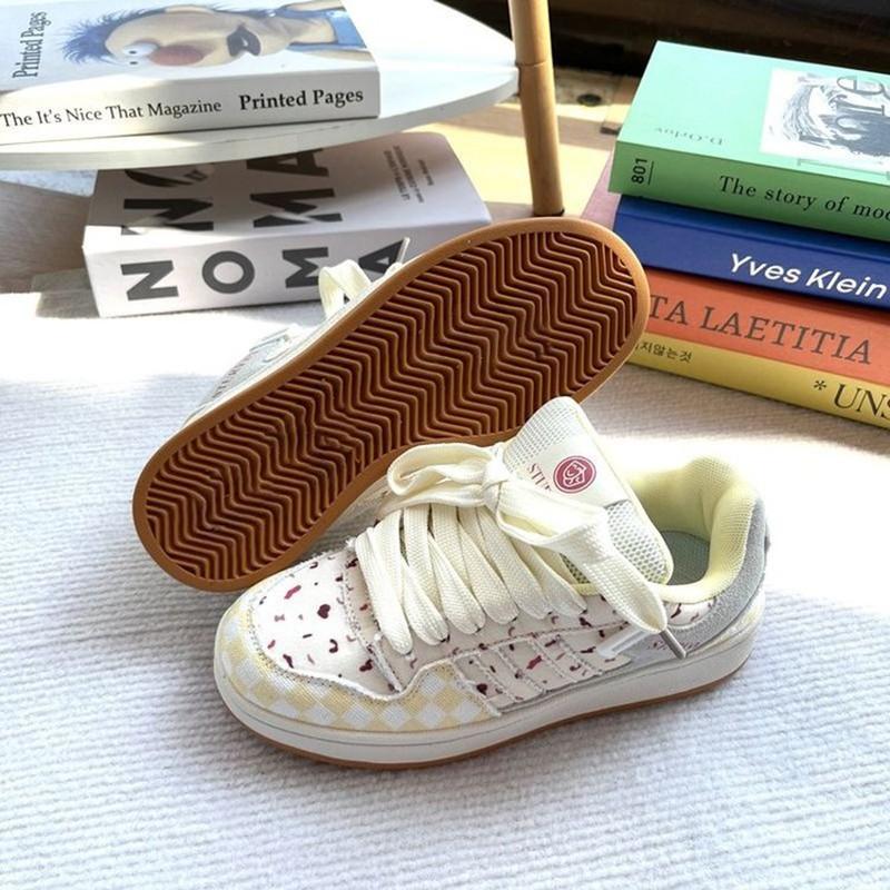 

Niche design fashion board shoes women s ins tide 2025 summer new versatile Hong Kong style breathable casual sports shoes 40