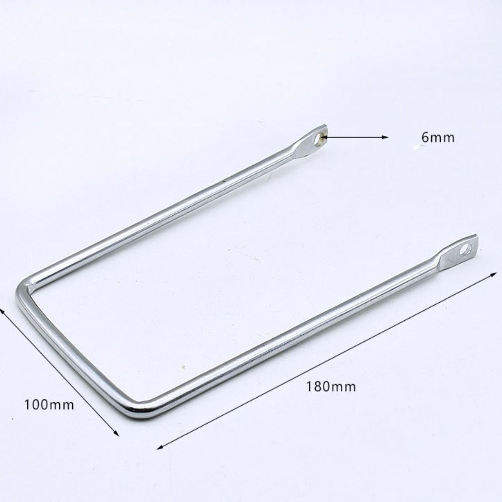 Iron Basket Bracket Straight/Curved Straight Bracket Electric Bike Accessories Straight