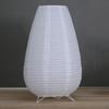 Chinesisches Design Weiße Papierlaterne Lampenschirm Schreibtischlampenschirm, Hochzeitsfeier Dekoration Zuhause