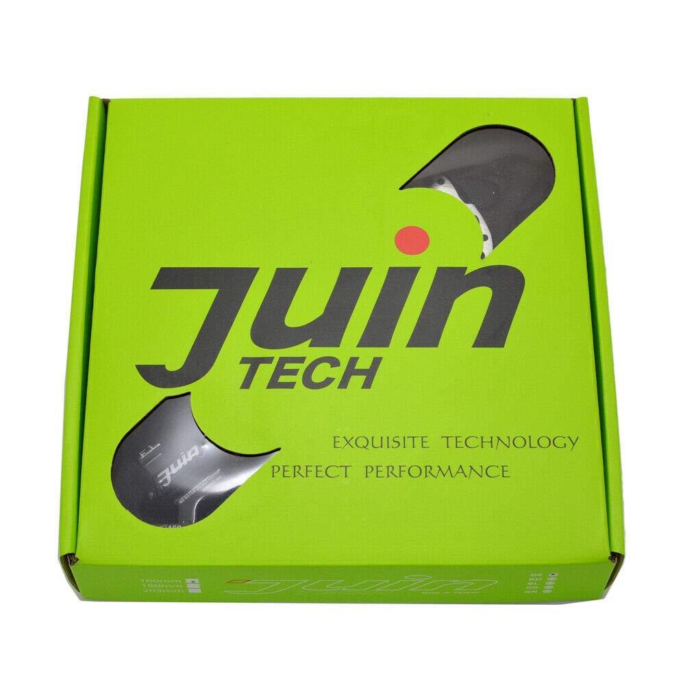 JUIN TECH F1 Hydraulic Flat Mount Road CX Disc Brake Set 160mm with JT1909 Rotor,Black,