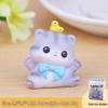 Mini Cat Pudding Ornament | Stress Relief Desk & Car Decor