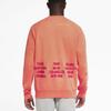 Nike Sweatshirts Men's Orange Crew Neck Moderate Regular DD0883-842