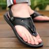 Summer Brand Handmade Slippers High Quality Genuine Leather Men Flip Flops Original Design Indoor&Outdoor Soft Beach Casual Shoe