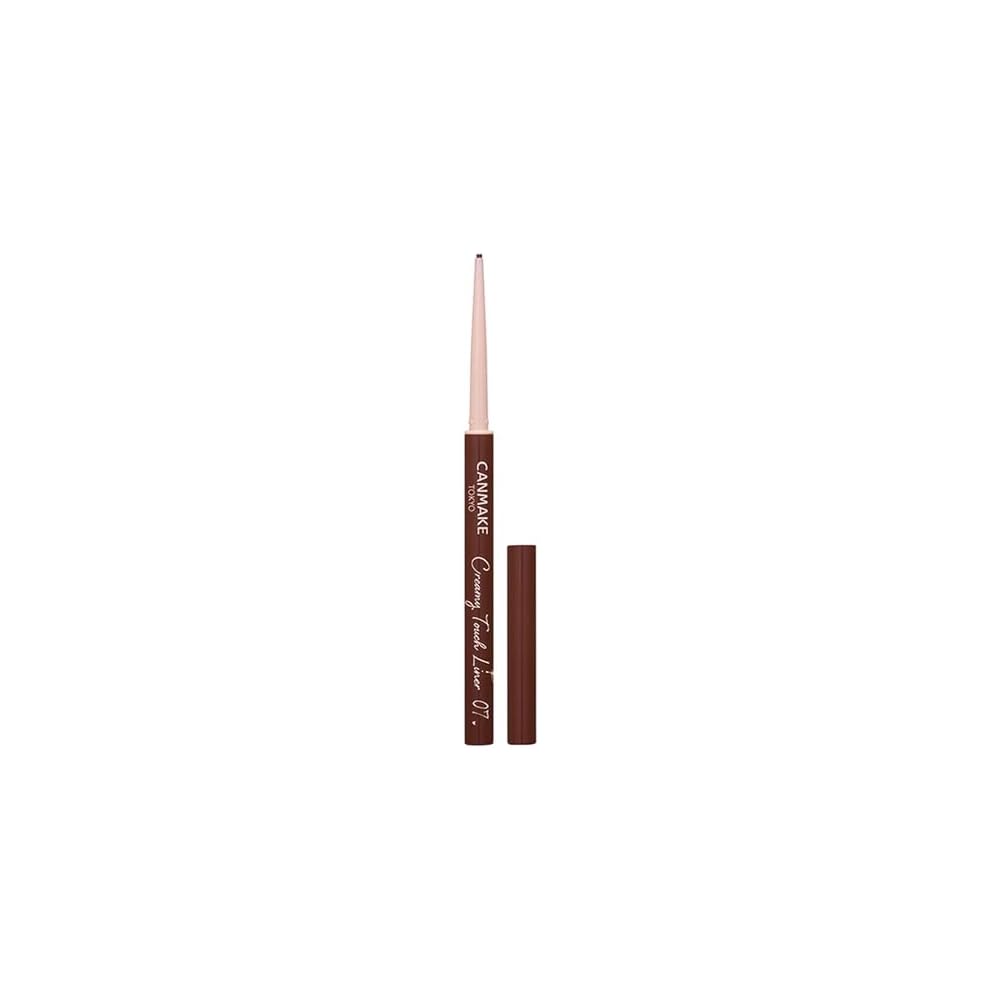 Canmake Creamy Touch Liner 07 Azuki Brown Waterproof Eyeliner 1 Piece