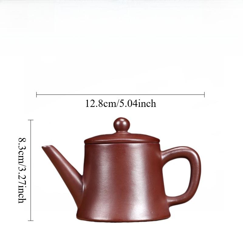 

130ml Chaoshan Purple Clay Teapot Household Small Capacity Teapot Tea Set Chinese Style Opening Pot Green Tea Jasmine Tea Teapot