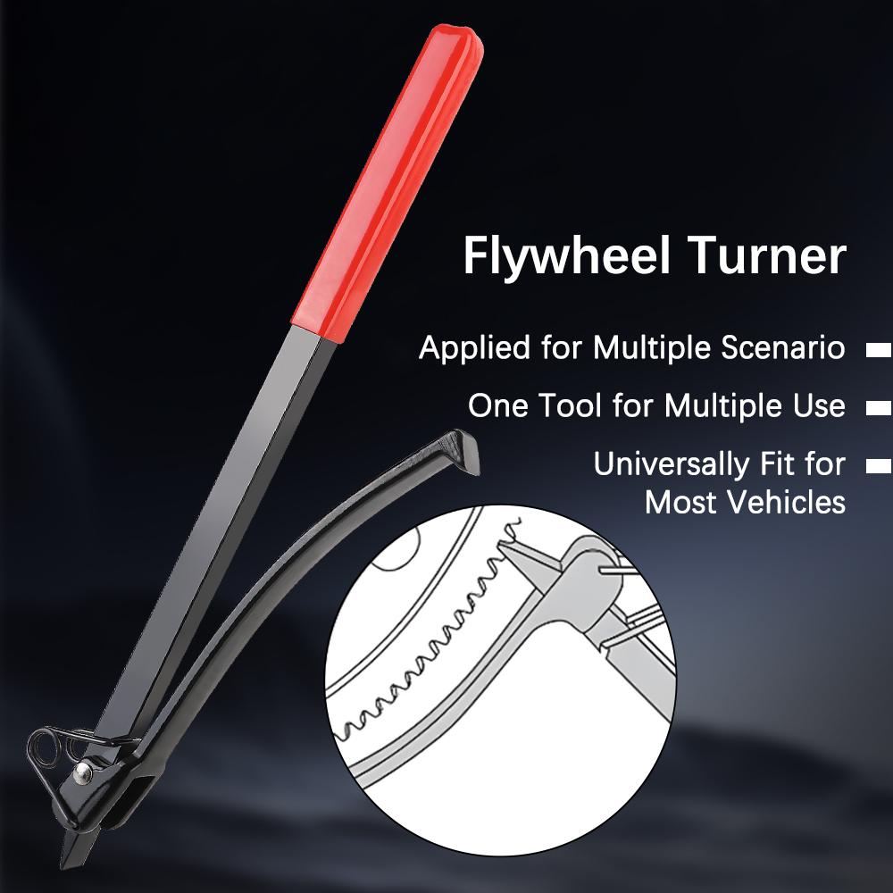 Rotating Wrench Tool Car Repair Tool Engine Speed Control Wheel Flywheel Turner Wrench 2002025 Replace Timing Belt Universal
