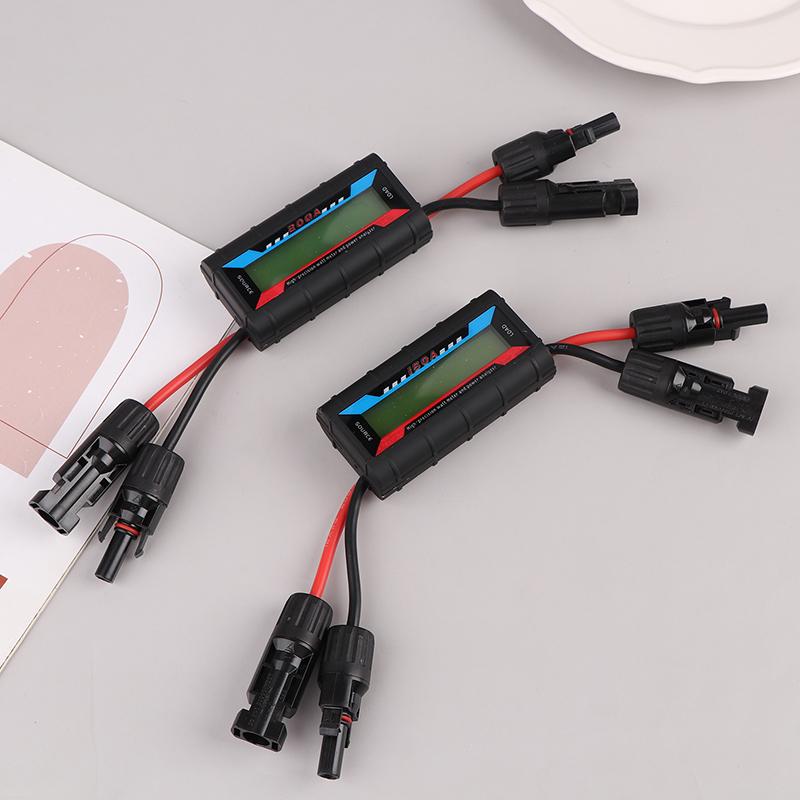 150A/200A Solar Energy Tester With Photovoltaic Connector Power Meter Rc Model Aircraft Power Meter Analyzer Current Power Meter
