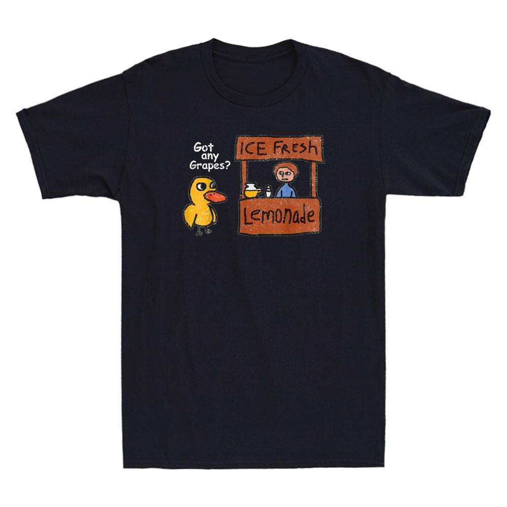 Ice Fresh Lemonade Got Any Grapes Duck Funny Saying Meme Vintage Unisex's T-Shirt