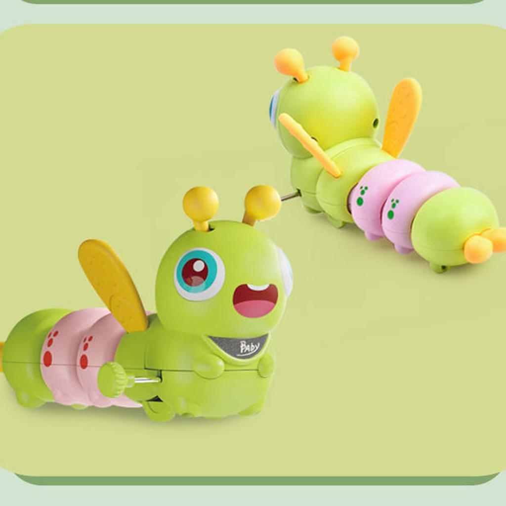 Wind Up Bee And Worm Toy, Swinging Decompression Toy