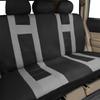 9-teiliges Autositzbezug-Set Universelle Passform für die meisten Autoinnenraumzubehörteile Schwarze Sitzbezüge für die meisten Autos, LKWs, SUVs