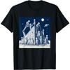 Aliens Building Pyramid T-Shirt