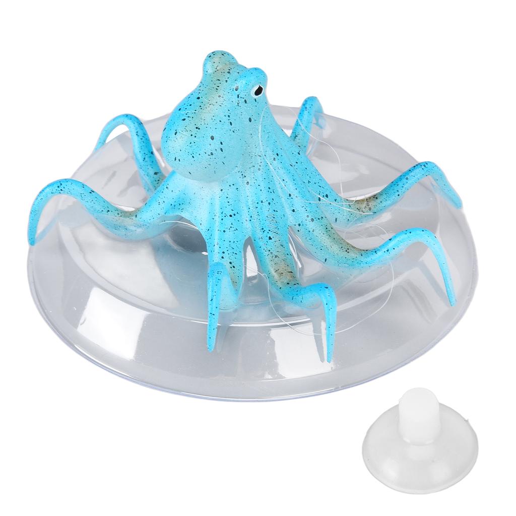 Fish Tank Simulation Octopus Aquarium Landscaping Marine Octopus Sea Life Decoration Accessories