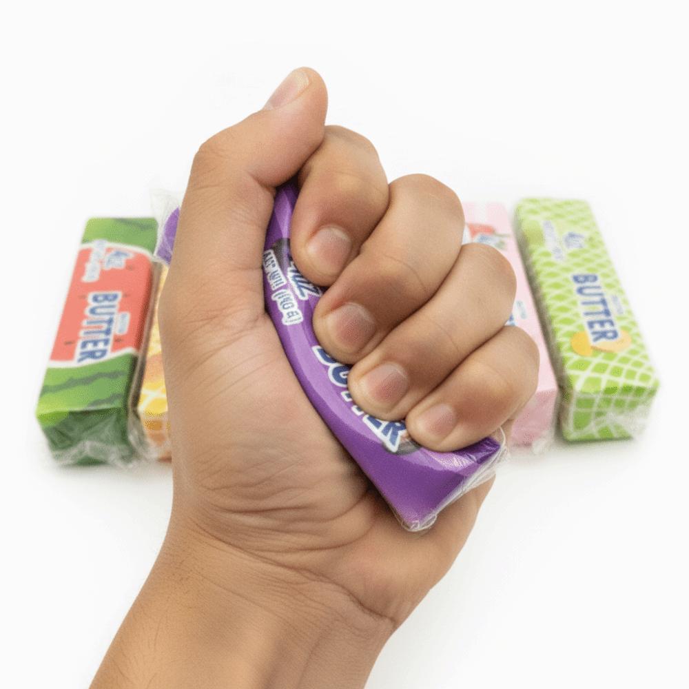 Slow Rising Butter Stick Fidget Toy Slow Rebound Butter Stick Squeezing Toy Desk Gifts