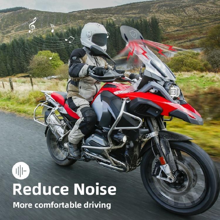 Motorcycle Adjustable Windshield Extension Universal Clip-on Windscreen Durable