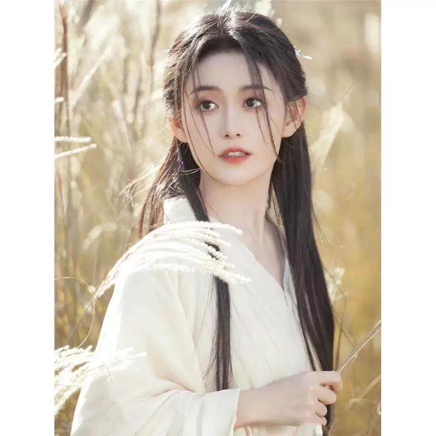 Women's Wei Jin Dynasty Hanfu Set – Ethereal Flowing Zhiju Robe Wide Sleeve Performance Costume