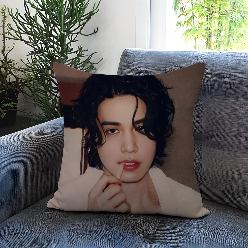 Fashion LLee Dong Wookful Cushion Cover Comfortable Reversible Pillow Cover Ideal for Car Sofa Bedroom Beyond