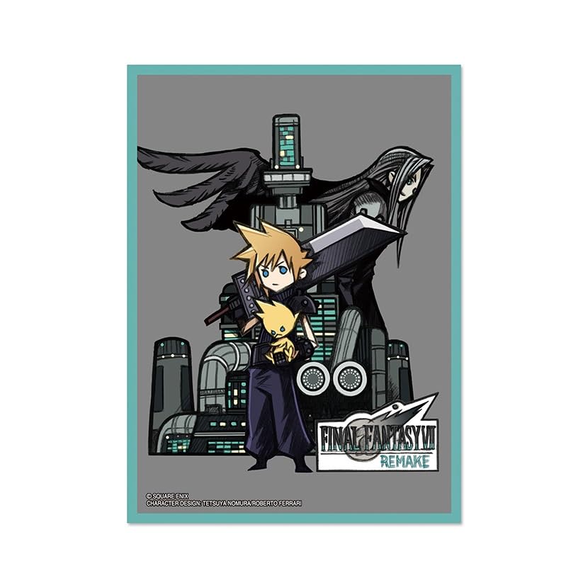Final Fantasy Card Sleeve Series Cloud (FFCSS-03) чёрный