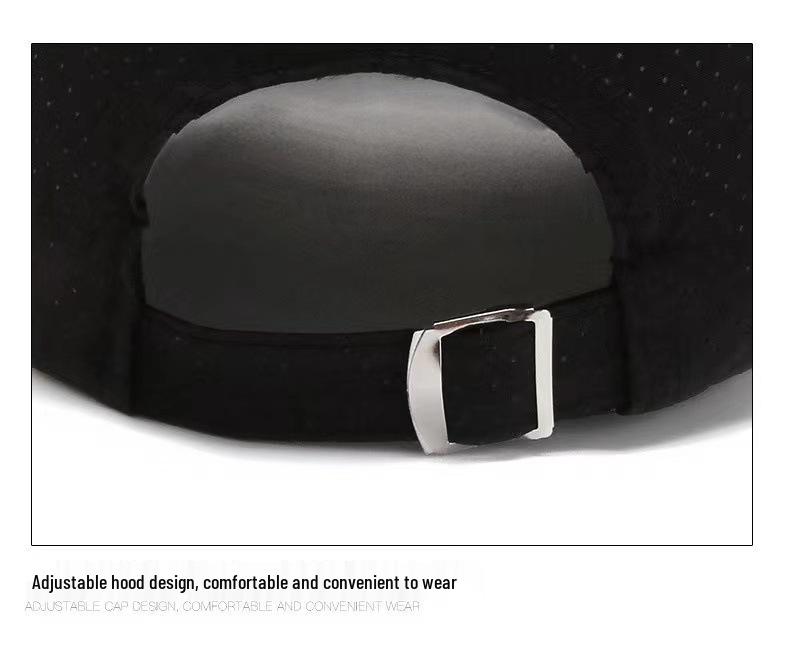 Men's Breathable Quick-Dry Summer Baseball Cap - Comfortable Outdoor Sun Protection Duckbill Hat