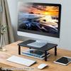 Monitor Stand Riser Office Neck Protector for Computer Laptop TV LCD Display Printer 14.57 Inch Office Platform Save