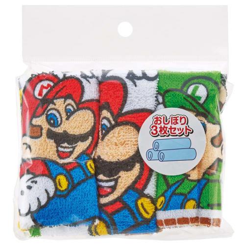 Skater towel towel set of 3 Super Mario 23 OAC1T-A