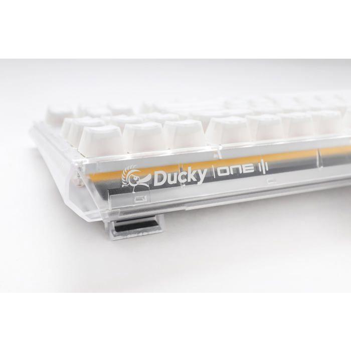 Clavier gaming - DUCKY - One 3 Aura White TKL - Rétroéclairage RGB - Mécanique - USB