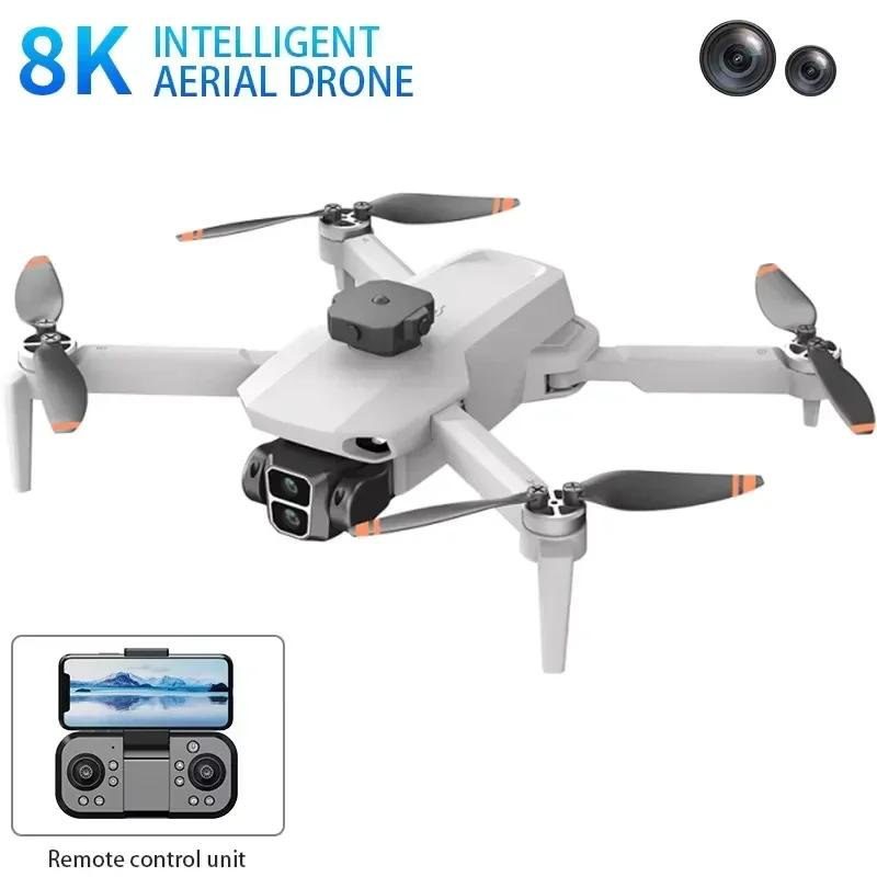 L106 8K HD Dual Camera Drone 5G FPV Brushless Motor Obstacle Avoidance Remote Control With Screen For Aerial Photography Gifts