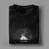 Muzyka Winylowa Winyl Księżyc Miłośnicy Płyt Winylowych Kolekcjonerzy Koszulka Lato Czas Wolny T-Shirty Męskie Duży Rozmiar 5XL Ubrania Krótki Rękaw