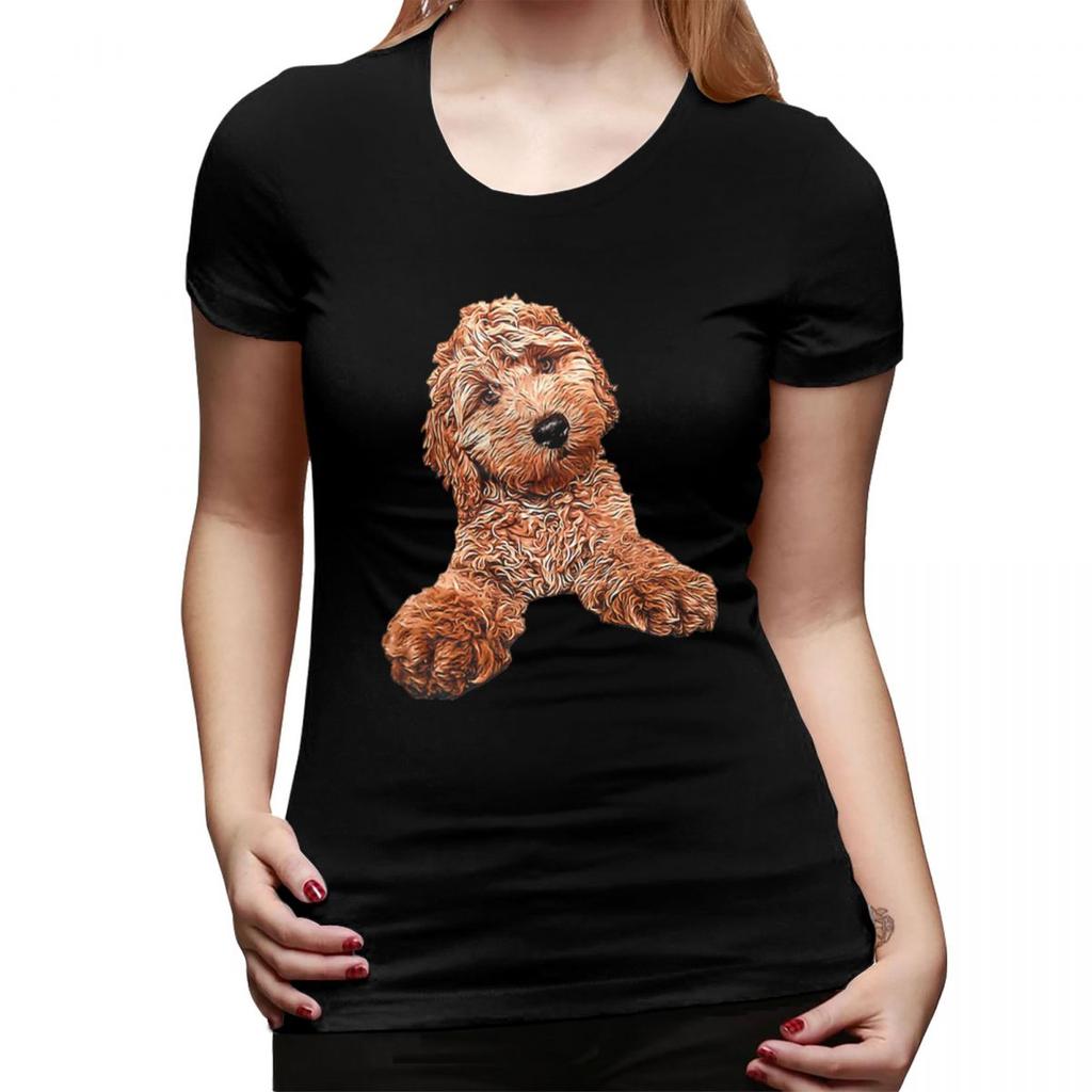 Cavapoo Labradoodle Goldendoodle Poodle Mix TShirt for Women Round Neck Streetwear T Shirts Womens Tees Short Clothes Tops