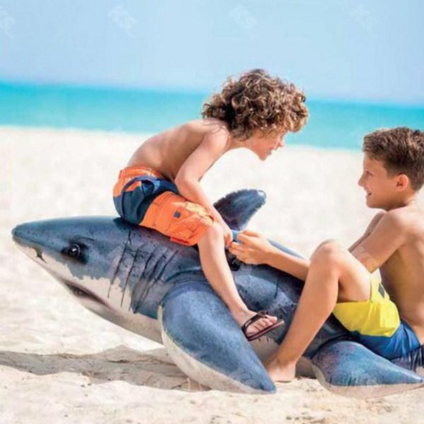 Intex Great White Ride-On Tube 57525, mixed colors, 1 piece, Korean water fun items