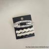 2025 Vintage Acetate Hair Clip Set: 3 Retro BB Side Clips for Flyaways & Bangs