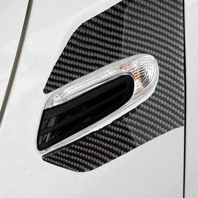 Carbon Fiber Auto Seite Blinker Air Vent Abdeckung Trim Fender Aufkleber Auto Aufkleber Aufkleber für Mini Cooper