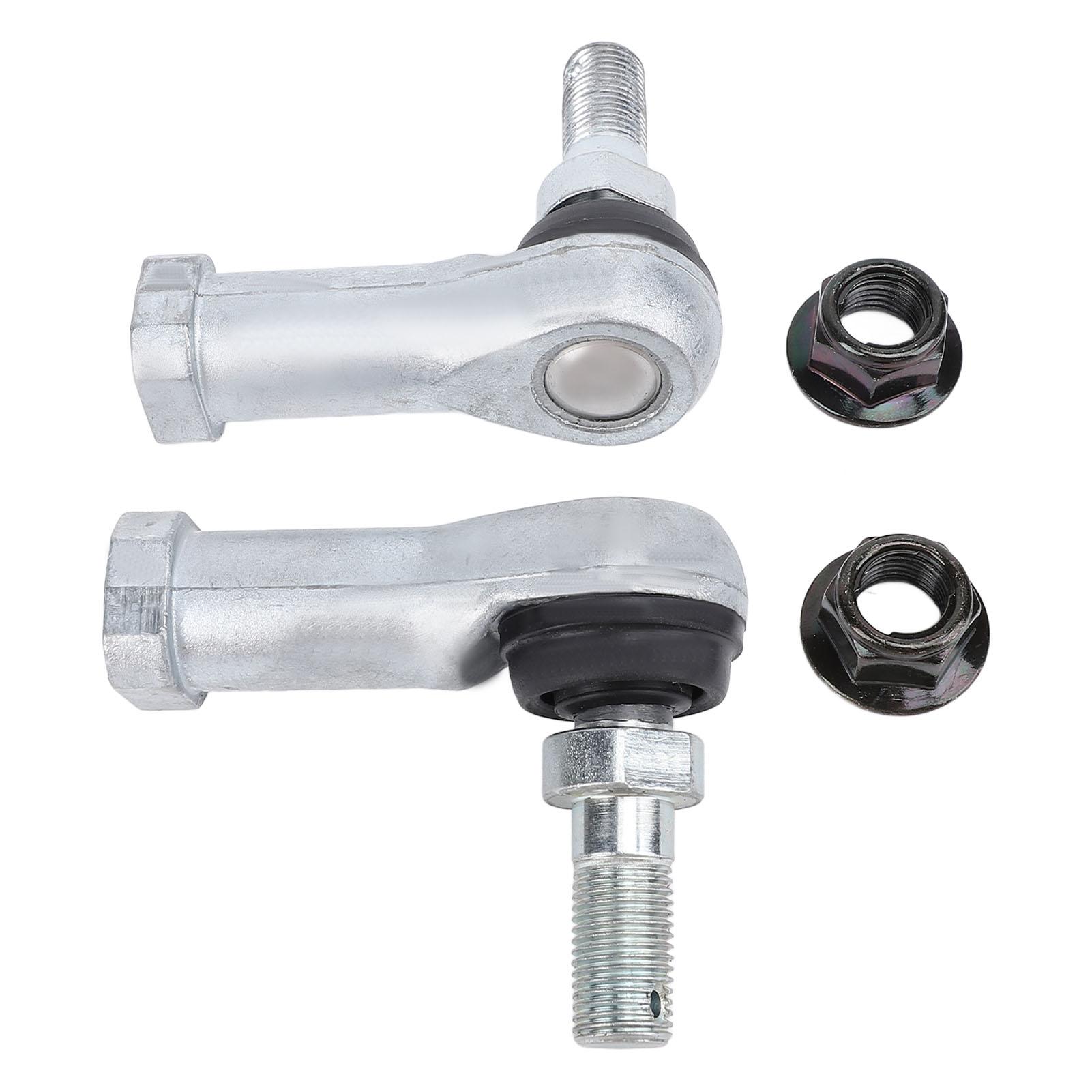 

2 шт. Комплект наконечников рулевых тяг 102022601 Сплав алюминия M12 X 1,25 Наконечник рулевой тяги Шаровой шарнир Комплект Замена для Club Car Precedent