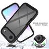 Clear Case for iPhone 17 Air PC+TPU Phone Back Cover with PET Screen Film