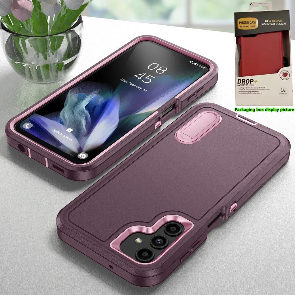 Heavy Duty Protection OTT Armor Defender Case For Samsung Galaxy A17 A07 A56 A36 A26 A16 A06 A15 A54 5G Anti-fingerprint Cover