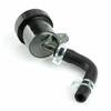 Universal Motorcycle Rear Brake Master Cylinder Clutch Gasoline Oil Tank Split Jug Small Oil Cup Small Oil Bottle Round Black