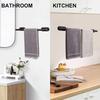 Towel Bar Adjustable 40cm To 60cm Bathroom Towel Rack SUS304 Stainless Steel Bath Towel Rack Wall Mounted Towel Holder