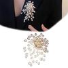 Handmade Imitation Pearls Brooch for Everyday Wear Business Meeting Accessories Sophisticated Lapel Badge Jewelry