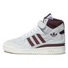 Scarpe da Skate High-Top in Camoscio Originali Forum 84 da Donna Sneakers Bianco Rosso GY0825