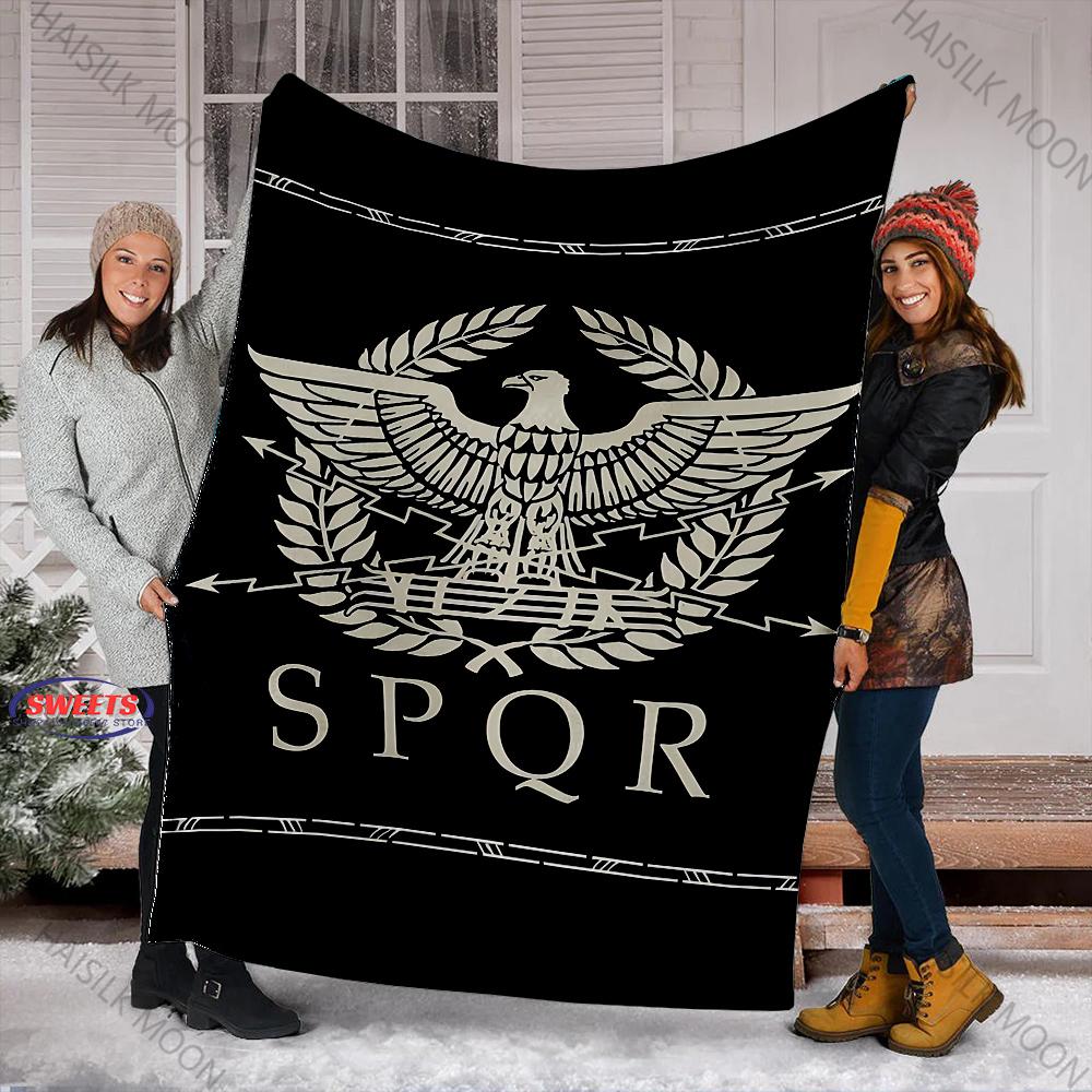 15 Styles Distant Mysterious Roman Empire Print Fluffy Throw Camping Blanket for Children Sofa Throw Thin Blanket Fashion Gifts