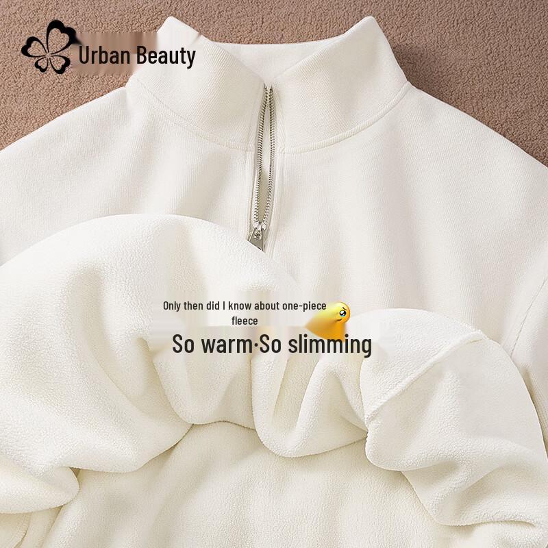 

Женский флисовый свитшот поло с полумолнией Dushi Liren M