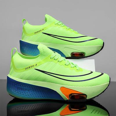 Neue Marathon Luftkissen Herren Laufschuhe Atmungsaktiv Marathon Sport Leichtgewicht Sneaker Damen Bequem Athletisches Training