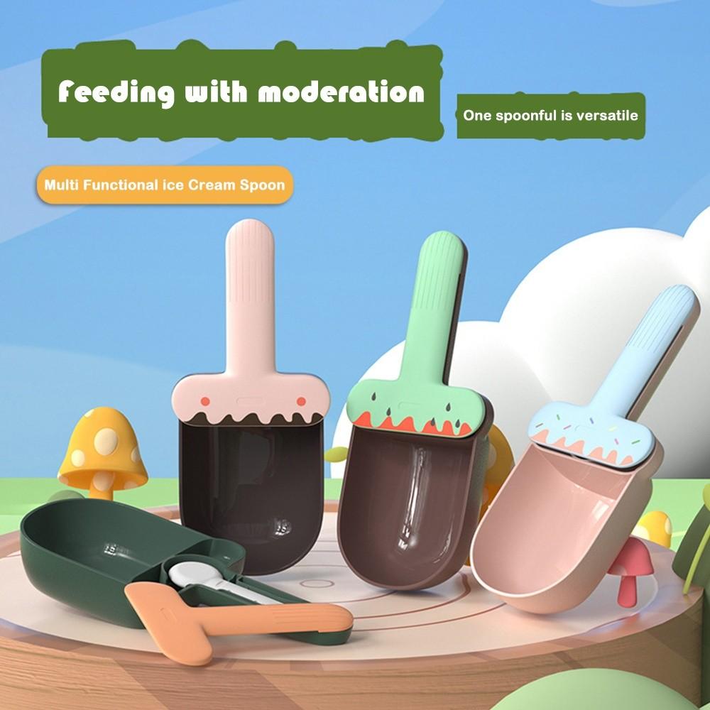 New Sealing Bag Clip Pet Food Scoop Multifunctional Bag Sealing Pet Food Shovel Pet Feeding Pet Supplies Cat Feeding Scoop Tool