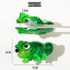 Chameleon Print Hair Claw Clip - Cute Lizard Design for Half Updo