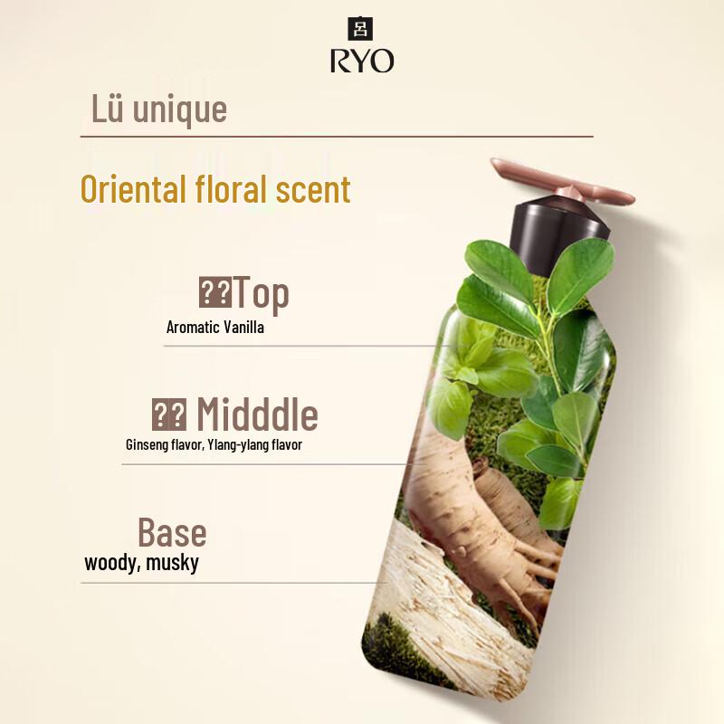 Ryo Ginseng Reinvigorating Anti-Aging Shampoo