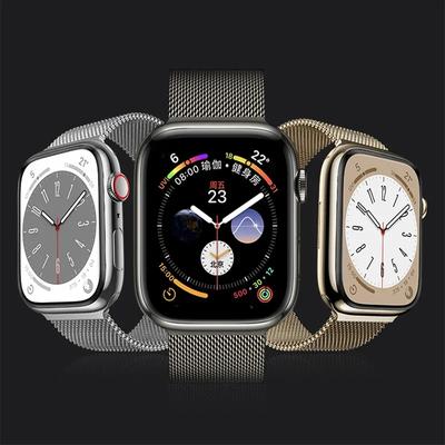 Milanese Loop for Apple Watch Band 44mm 40mm 45mm 41mm 42-38-44 Mm Strap Ultra 2 49mm Metal Bands Iwatch Series 9 8 7 6 SE 5 4 3