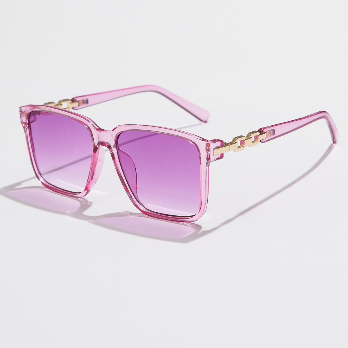 

Protective Glasses Square Style Glasses Cycling Stylish Womens Sun Glasses Accessories Gradient Lens Ant-i-UV400 Eyeglasses Female