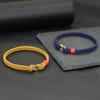 A Grade 3mm Thin Rope Bracelet For Men Stiainless Steel S Buckle Pulseiras Masculina Locomotive Cool Riding Hand Accessories