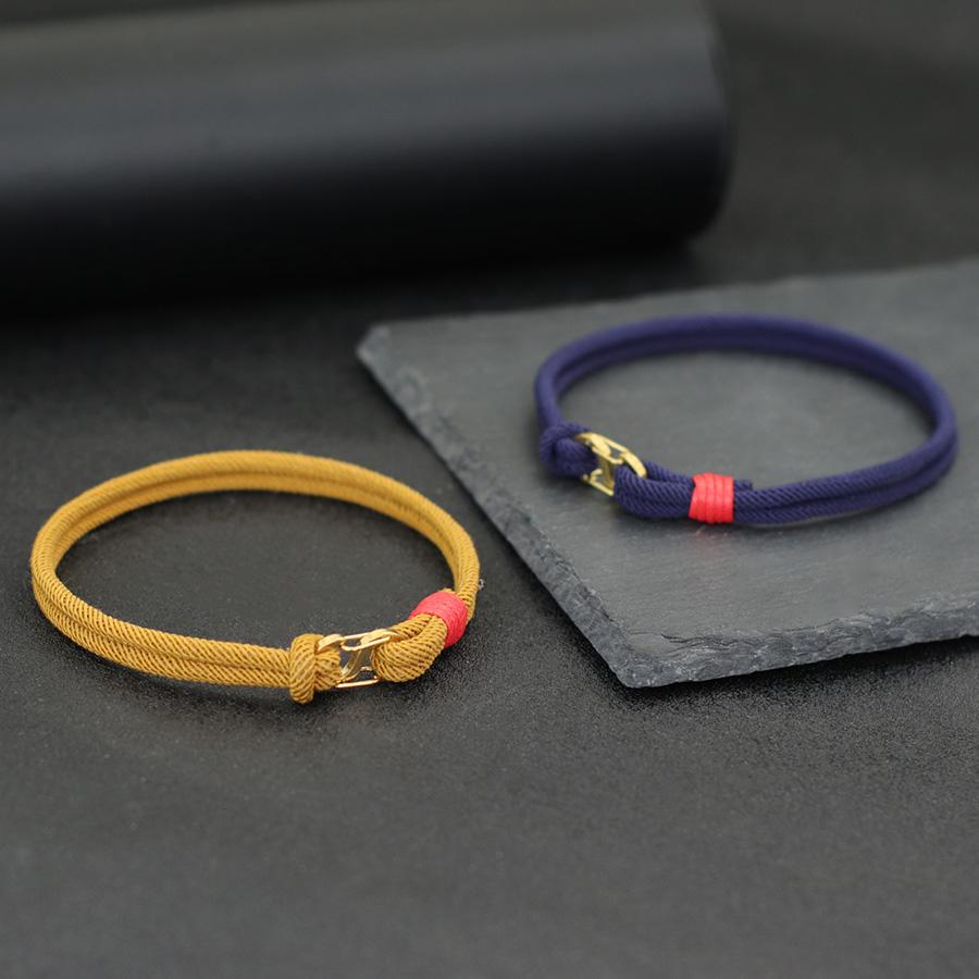 A Grade 3mm Thin Rope Bracelet For Men Stiainless Steel S Buckle Pulseiras Masculina Locomotive Cool Riding Hand Accessories