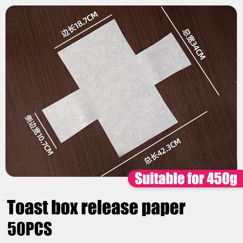 Rectangle Loaf Pan Round Shape Bread Baking Mould Cake Bread Toast Non-Stick Toast Box with Lid Household Kitchen Baking Tools